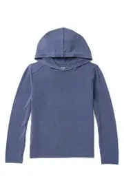 Fair Harbor Kids' SeaBreeze Performance Hoodie in Navy Blazer at Nordstrom