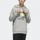 【adidas 愛迪達】Hoodie 70 Celeb 男 連帽上衣 帽T 經典 休閒 復古 國際版 毛圈布 灰(FT5845)