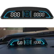 HUD GPS Head Up Display Speedometer Odometer Car Digital Speed Overspeed Alarm (for: Audi)