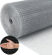 Hardware Cloth 1/2 Inch Chicken Wire Fence Galvanized Welded Cage Wire Mesh Rol
