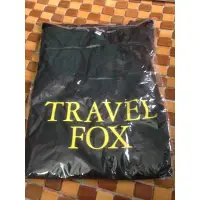 在飛比找蝦皮購物優惠-全新 TRAVEL FOX 旅狐 黑色 logo 素面 短袖