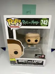 FUNKO POP! Morty with Laptop #742 Rick and Morty Pop! GameStop Exclusive #4 JUNE