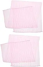 MOTHNUR 2pcs Exfoliating Shower Scrubber Towel Soft Nylon Back Cleaning Cloth for Deep Cleaning Hard to Reach Areas Stylish Bathing Essential for Comfortable Scrubbing