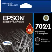 Epson 702XL DURABrite Ultra High Capacity Ink Cartridge (Black)