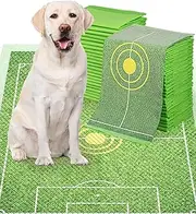 MICOOYO Puppy Pads Pee Pads for Dogs, Disposable Target Dog Pads for Potty Tranning Extra Large Dog Pee Pads, Soccor Field Super Absorbent Doggy Pads for Dogs (XL, 10Count)