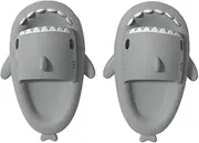 [LAEFERO] Shark Cloud Slippers Shark Slides, Shark Cloud Slides EVA Shark Slippers for Adults