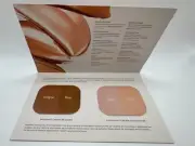 Ilia Sun Shift Cream Bronzer Eclipse Rise & Highlighter Glint Arc .001oz Sample