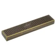 Incense Stick Holder Incense Stick Burner with Ash Catcher Yoga Bronze