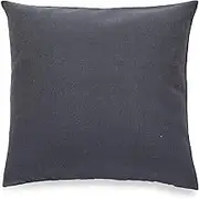 Square Seattle Black with Feather Down Insert Pillow