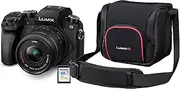 [Panasonic] Lumix G70KA Starter Kit 16MP 4K Video 7.5 cm (3 Inch) Touch Screen WiFi NFC + 16GB SD Card + Bag