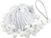 50 Pack Long Buckle Bungee Cords For Marquees, Tents, Banners And Tarps