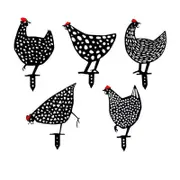 Garden Ornaments Chicken Yard Art Garden Backyard Lawn Decor Gift Easter Deco