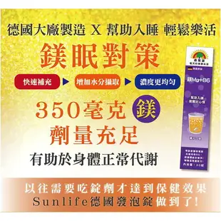 SUNLIFE 森萊富 發泡錠 20錠 24錠 維他命C1000 C 鎂 B群+電解質 鐵+C 鋅+C+E 綜合維他命 【立赫藥局】