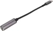 PD 100W DC5521 to USB C Cable, 5.5mmx2.1mm Female Input to USB Type C Male Power Charging Cable with PD Automatic Identification Chip for Phones, Tablets, Laptops