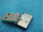 20 USB Type-A 4-Pin Male Panel PCB Mount Connector,J3