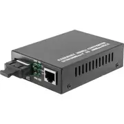 FMC1GBSM20KSC Gigabit Fibre Media Converter Sm Dual Fibre Sc 20Km Extends Data Transmission