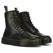 DR Martens Unisex Zavala Combat Boot ,Style# 31239001, Size 5M, 6W, Black