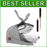 High-Efficiency Snow Cone Machine - 380W with Safety Features & Unique Design