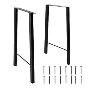 30" inch Iron Coffee Table Legs Metal Dining Bench Desk Legs DIY Furniture 2pcs