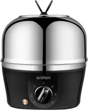 304 Stainless Steel inside and outside Rapid Egg Cooker, 9 Egg Capacity Electric