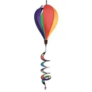 Rainbow Panel Hot Air Balloon Windsock