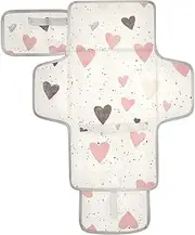 Reusable Changing Table mat with Tissue Pocket Baby Diaper Changing pad Lightweight & Foldable Changing Station