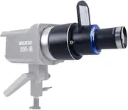 DF DIGITALFOTO Bowens Mount Snoot, Spotlight Projection Attachment with 25 Gobos and 4 Color Filters(The Packaging is Damaged, but The Product is not Damaged and can be Used Normally)