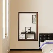 Vintage Industrial Wall Mirror - 80x60cm Bronze Gold Frame, Distortion-Free Glass & Coastal-Ready Durability ​​​​Timeless Elegance for Modern Australian Homes & Heritage Interiors (Bronze Gold 80*60)