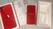 EMPTY Iphone 11 Box Product Red