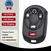 For Cadillac STS 2005 2006 2007 Smart Remote Key Fob 315MHz M3N65981403 15212382 (for: Cadillac)