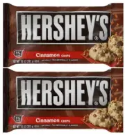 Hershey's Cinnamon Baking Chips, 10 Ounces (2 Bags) Packaged with Ice Pack