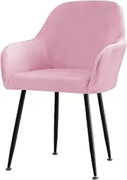 Chair Slipcover, Office Desk Chair Covers, Mid Back Wide Seat Accent Chair Covers for Computer Task Vanity Chairs