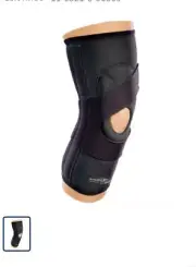 Donjoy Lat Pat Knee Brace Sprt, Right,XXL, BLK for support of the Patella