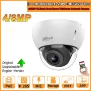 8MP IR PoE Fixed Dome Network Camera 4K IR IPC-HDBW2441E-S Built in MIC Video US