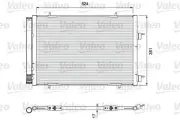 Condenser, air conditioning for CITROËN PEUGEOT:508 I,C5 III,508 SW I 6455JC