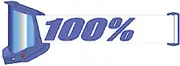 100% Accuri II V2 Chrome Essential Motocross Goggles, white-blue for Men White Blue