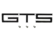 Holden - GTS - Badge Black x1 HK HT Monaro Guard + Boot lid fender trunk
