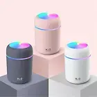 1pcsCar USB Air Purifier Diffuser Aroma Oil Humidifier Mist Led Night Light Home