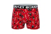 Coca-Cola Cans and Bottles Men's Crazy Boxer Briefs XLarge (40-42)