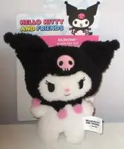 JAZWARES Hello Kitty & Friends KUROMI Sanrio Squeaky Dog Toy Plush 9"