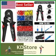 Ferrule Crimping Tool Kit – 1800pcs Wire Ends for Easy Wiring Solutions