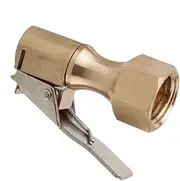 Locking Air Chuck, Air Chuck - Heavy Duty 1/4 Air Hose Chuck, Removable Air Compressor Tool, Car Tire Inflator Chuck, Tire Air Nozzle for Tire Inflator Gauge