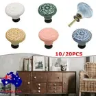 Vintage Cabinet Knob Ceramic Door Drawer Pull Cupboard Furniture Handle Decor