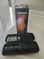 BONAOK Karaoke Microphone Bluetooth Wireless USB SD Card Record Song Mic Speaker