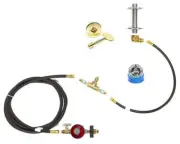 CK+:UNIVERSAL PROPANE COMPLETE FIRE PIT KIT – INCLUDES ALL EXCEPT THE BURNER!