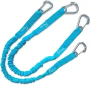 DockingPal - Premium Bungee Dock Line 3 ft (2PK) | Elastic Docking Rope with Sta