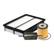 Sakura Oil Air Fuel Filter Service Kit for Mazda 3 BK 2.3L Petrol 01/04-05/09