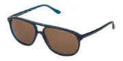 Lozza SL1827L T31M Men's Sunglasses Blue Size 58