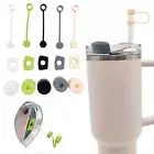 Lid Stopper Plug Bpa Free Prevent Spilling Anti-dust Straw Cup Lid Plug Compact