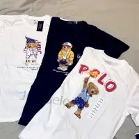 在飛比找蝦皮購物優惠-【JnB】現貨.PoLo 熊熊短袖 短踢 Tee 煙火 美國